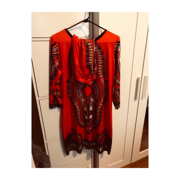 Dashiki pant set with long sleeve - Picture 2 of 5